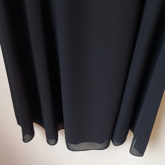 Vintage Poly USA, Made in USA, Layered Formal Dress Size M - Picture 10 of 11